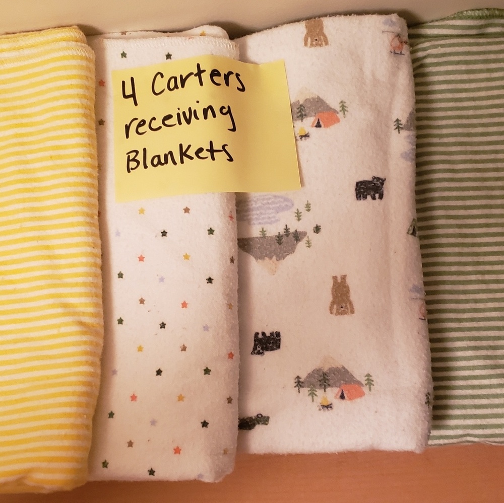 Carters recieving blankets